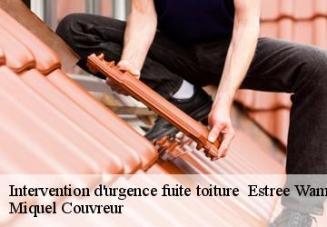 Intervention d'urgence fuite toiture 